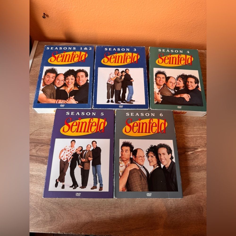Sienfeld Seasons 1-6 DvD Box Set Bundle Excellent Condition